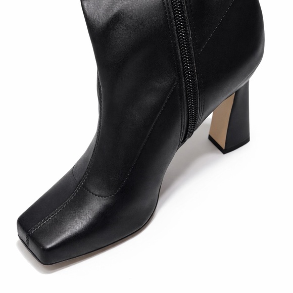 Circus by Sam Edelman Elegant Black Heeled Boots - Picture 4 of 4